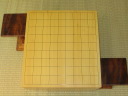 熊須健一作日本産本榧柾目六寸将棋盤